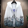 Women Basic Jackets Summer 2023 Print Colorful Oversize Print Thin Windbreaker Women Hooded Jacket Coat Zipper.jpg 640x640 (4)