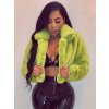 Viifaa Notched Collar Open Front Faux Fur Winter Coat Women 11 Colors Cropped Jacket Fashion Fake.jpg 640x640 (10)