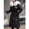 Botvotee Elegant Long Parkas for Women Autumn Winter 2023 New Korean Fashion Long Sleeve Lace Up.jpg 640x640