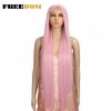 FREEDOM Synthetic Lace Front Wigs For Women Straight Hair Synthetic Lace Wigs 38 Inch Ombre Long.jpg 640x640 (6)