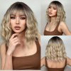Grey Wavy Bob Wigs With Bangs Short Blonde Wavy Bob With Dark Roots For Party Use.jpg 640x640 (8)