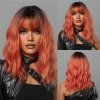 Grey Wavy Bob Wigs With Bangs Short Blonde Wavy Bob With Dark Roots For Party Use.jpg 640x640 (17)
