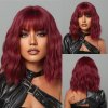 Grey Wavy Bob Wigs With Bangs Short Blonde Wavy Bob With Dark Roots For Party Use.jpg 640x640 (16)
