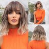 Grey Wavy Bob Wigs With Bangs Short Blonde Wavy Bob With Dark Roots For Party Use.jpg 640x640 (13)