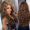 Ash Blonde Wig Synthetic Long Curly Hair Wigs for Women Fluffy Ombre Hairstyle Wave Wig Costume.jpg 640x640 (15)