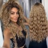 Ash Blonde Wig Synthetic Long Curly Hair Wigs for Women Fluffy Ombre Hairstyle Wave Wig Costume.jpg 640x640 (12)