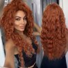Ash Blonde Wig Synthetic Long Curly Hair Wigs for Women Fluffy Ombre Hairstyle Wave Wig Costume.jpg 640x640 (11)