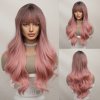 Blonde Unicorn Synthetic Long Wavy Wig Ombre Purple to Blue For WOMEN Cosplay halloween Wigs Heat.jpg 640x640 (7)