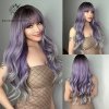 Blonde Unicorn Synthetic Long Wavy Wig Ombre Purple to Blue For WOMEN Cosplay halloween Wigs Heat.jpg 640x640 (16)