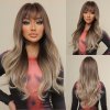 Blonde Unicorn Synthetic Long Wavy Wig Ombre Purple to Blue For WOMEN Cosplay halloween Wigs Heat.jpg 640x640 (11)