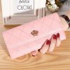 Women Wallet Lady Clutch Leather Plaid Hasp Female Wallets Long Length Card Holder Phone Bag Money.jpg 640x640