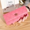 Women Wallet Lady Clutch Leather Plaid Hasp Female Wallets Long Length Card Holder Phone Bag Money.jpg 640x640 (8)