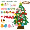 DIY Felt Christmas Tree Merry Christmas Decorations For Home 2023 Cristmas Ornament Xmas Navidad Gifts Santa.jpg 640x640 (4)