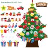 DIY Felt Christmas Tree Merry Christmas Decorations For Home 2023 Cristmas Ornament Xmas Navidad Gifts Santa.jpg 640x640 (3)