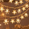 Snowflake LED String Lights Garland Merry Christmas Decoration Fairy Lights 2023 Xmas Gifts Cristmas Navidad Natal.jpg 640x640 (6)