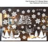 1Set Santa Claus Snowman Elk Window Stickers Snowflake Electrostatic Wall Sticker 2023 Christmas Decoration For Home.jpg 640x640 (24)