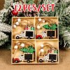 Wooden Christmas Pendant Merry Christmas Decor for Home 2023 Navidad Ornaments Christmas Tree Decor Xmas Gifts.jpg 640x640 (24)