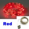 LED String Lights USB Silver thread Garland Fairy Lights Outdoor Waterproof for Christmas Wedding Party Home.jpg 640x640 (2)