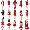 Elegant Women Dress 2020 New Ladies Cosplay Costume Christmas Santa Claus Stage Show Clothing Sexy Red.jpg