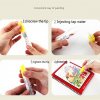 Montessori Coloring Book Doodle Magic Pen Painting Drawing Board For Kids Toys Magic Water Drawing Book 4