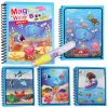 Montessori Coloring Book Doodle Magic Pen Painting Drawing Board For Kids Toys Magic Water Drawing Book 0