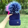 Cllikko Brand 2022 Winter Female Fur Pom Poms hat Winter Hat For Women Girl s Hat.jpg 640x640 (5)