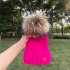 Cllikko Brand 2022 Winter Female Fur Pom Poms hat Winter Hat For Women Girl s Hat.jpg 640x640 (18)