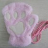 Cute Fluffy Cat Paw Claw Fingerless Gloves Warm Soft Plush Fingerless Panda Mittens Half Finger Women.jpg 640x640 (6)