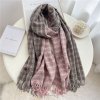 Luxury Plaid Scarf Winter Warm Cashmere Women Long Pashmina Foulard Female Scarves Lady Tassel Shawl Wraps.jpg 640x640 (9)