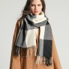 Luxury Plaid Scarf Winter Warm Cashmere Women Long Pashmina Foulard Female Scarves Lady Tassel Shawl Wraps.jpg 640x640 (16)