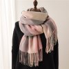 Luxury Plaid Scarf Winter Warm Cashmere Women Long Pashmina Foulard Female Scarves Lady Tassel Shawl Wraps.jpg 640x640 (15)
