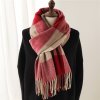 Luxury Plaid Scarf Winter Warm Cashmere Women Long Pashmina Foulard Female Scarves Lady Tassel Shawl Wraps.jpg 640x640 (20)
