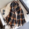 Luxury Plaid Scarf Winter Warm Cashmere Women Long Pashmina Foulard Female Scarves Lady Tassel Shawl Wraps.jpg 640x640 (11)