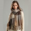 Luxury Plaid Scarf Winter Warm Cashmere Women Long Pashmina Foulard Female Scarves Lady Tassel Shawl Wraps.jpg 640x640 (18)