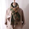 Luxury Plaid Scarf Winter Warm Cashmere Women Long Pashmina Foulard Female Scarves Lady Tassel Shawl Wraps.jpg 640x640 (33)