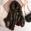 2023 Luxury Sunscreen 180 90Cm Silk Scarf Women Designer Popular Print Shawls New Hijab Foulard Pashmina.jpg 640x640 (22)