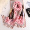 2023 Luxury Sunscreen 180 90Cm Silk Scarf Women Designer Popular Print Shawls New Hijab Foulard Pashmina.jpg 640x640 (34)