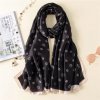 2023 Luxury Sunscreen 180 90Cm Silk Scarf Women Designer Popular Print Shawls New Hijab Foulard Pashmina.jpg 640x640 (52)