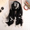 2023 Luxury Sunscreen 180 90Cm Silk Scarf Women Designer Popular Print Shawls New Hijab Foulard Pashmina.jpg 640x640 (61)