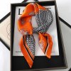 70x70cm Women Scarf Silk Feeling Hair Neck Square Brand Office bandanna muffler Waiter Flight Attendants Handkerchief.jpg 640x640 (7)