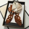 70x70cm Women Scarf Silk Feeling Hair Neck Square Brand Office bandanna muffler Waiter Flight Attendants Handkerchief.jpg 640x640 (43)
