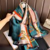 2023 180 90cm Luxury Brand Spring Summer Autumn Women Clothing New Fashion Color matching printed silk.jpg 640x640 (5)