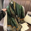 2023 180 90cm Luxury Brand Spring Summer Autumn Women Clothing New Fashion Color matching printed silk.jpg 640x640 (3)