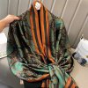 2023 180 90cm Luxury Brand Spring Summer Autumn Women Clothing New Fashion Color matching printed silk.jpg 640x640 (1)