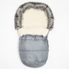 Zimní fusak New Baby Lux Wool graphite (Barva Šedá)