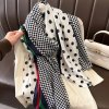 2023 180 90cm Luxury Brand Spring Summer Autumn Women Clothing New Fashion Color matching printed silk.jpg 640x640 (23)