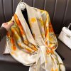 2023 180 90cm Luxury Brand Spring Summer Autumn Women Clothing New Fashion Color matching printed silk.jpg 640x640 (22)