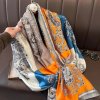 2023 180 90cm Luxury Brand Spring Summer Autumn Women Clothing New Fashion Color matching printed silk.jpg 640x640 (30)