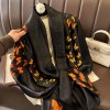 2023 180 90cm Luxury Brand Spring Summer Autumn Women Clothing New Fashion Color matching printed silk.jpg 640x640 (25)