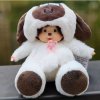 Panenka Monchhichi (mončičák) v kostýmu pohádkové postavy